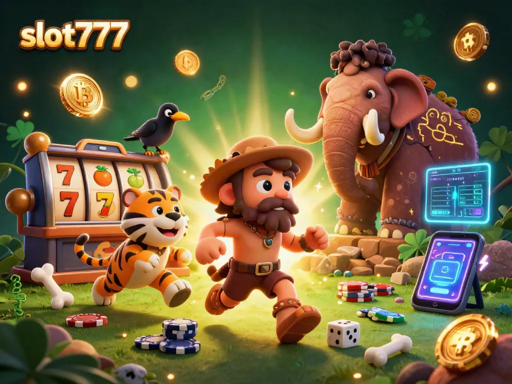 Menangkan jackpot dengan slot777 sambil bermain mesin slot klasik dan simbol keberuntungan.