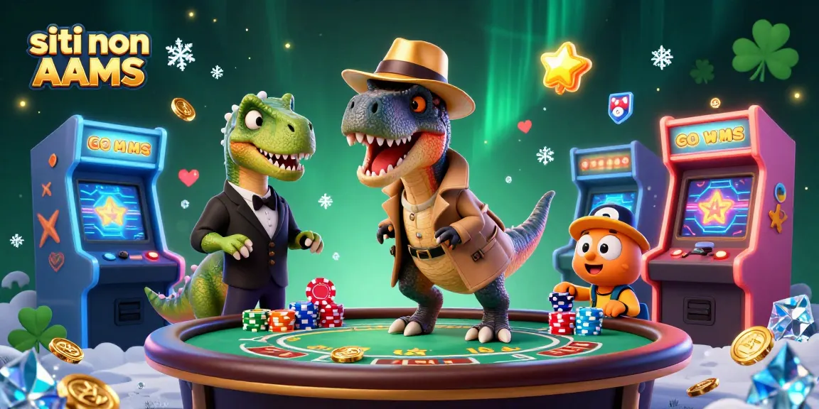 Gioca nei migliori siti non AAMS con un velociraptor al blackjack e un pit boss stegosauro.