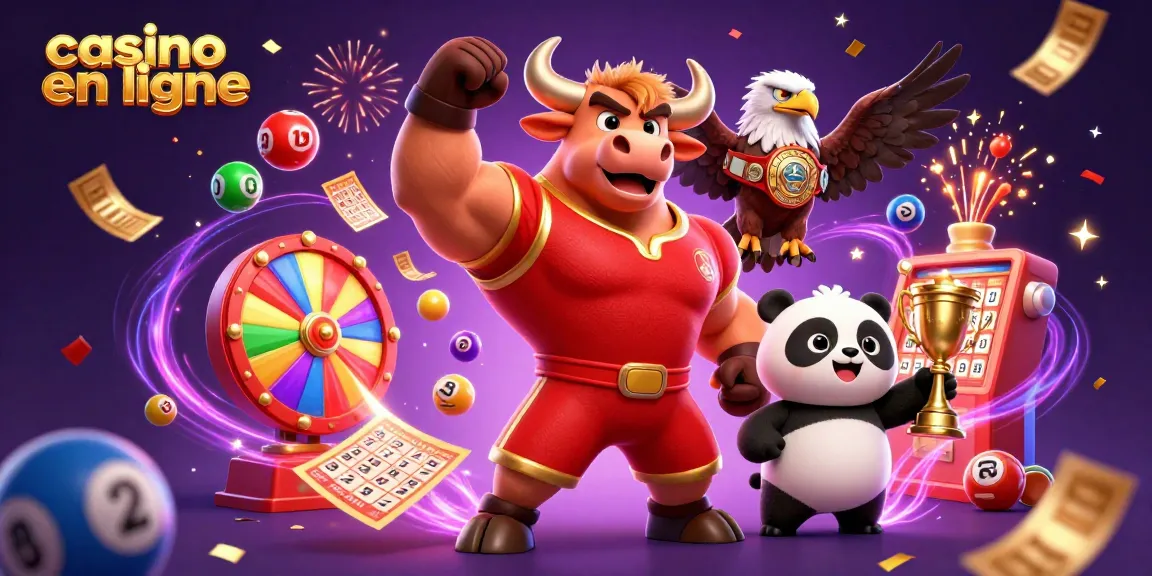 Jouer au casino en ligne avec des éléments colorés et des personnages animés apportant une expérience dynamique.