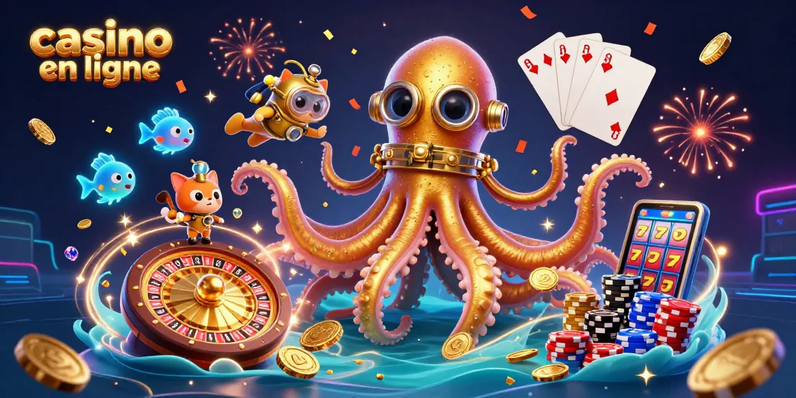 Casino en ligne : plongez dans l'univers captivant des jeux avec une créature fantastique et des jeux d'argent.