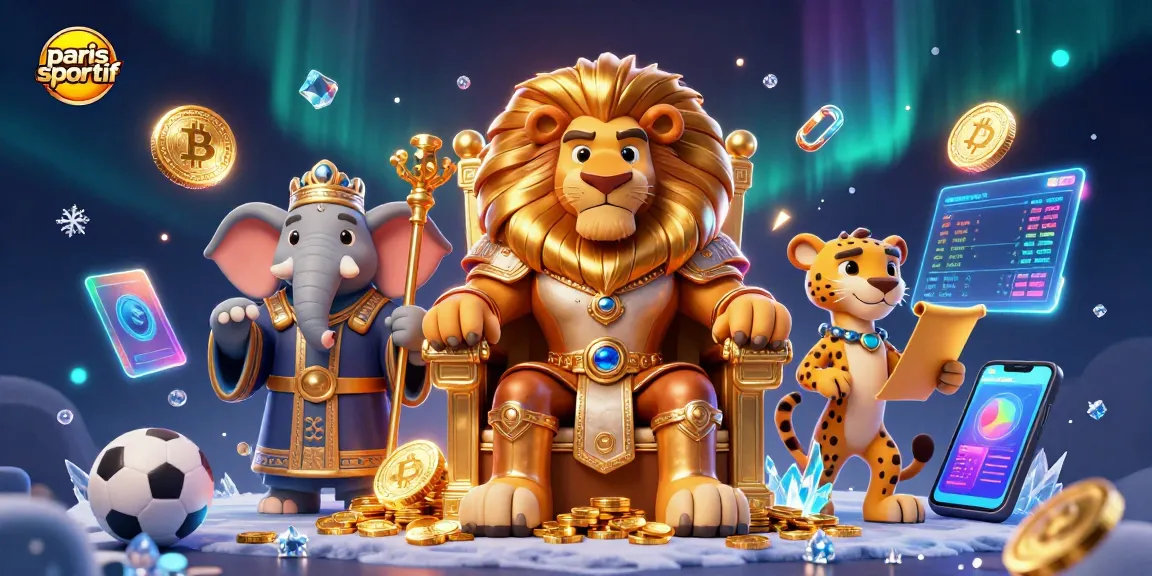 Pariez sur le meilleur avec paris sportif : un roi lion majestueux au cœur d'un monde de jeux
