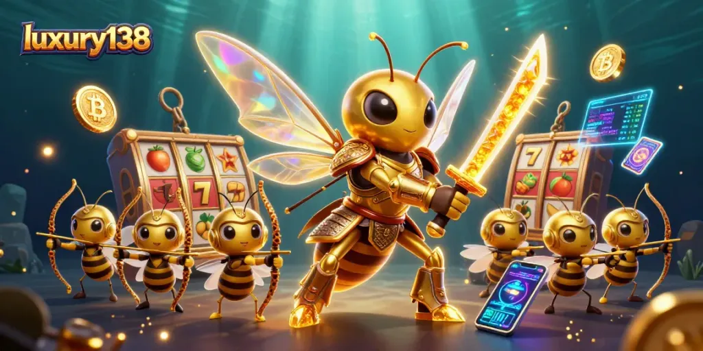 Menangkan jackpot dengan luxury138 di mesin slot bertema penuh warna ini!