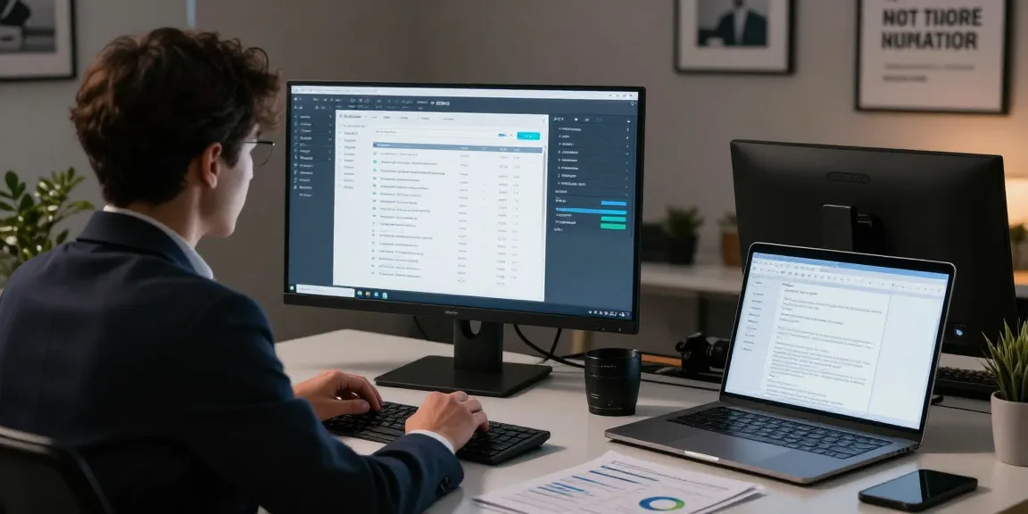 Detect fake receipt through AI-powered analysis in a modern office setup, showcasing advanced software verification tools.