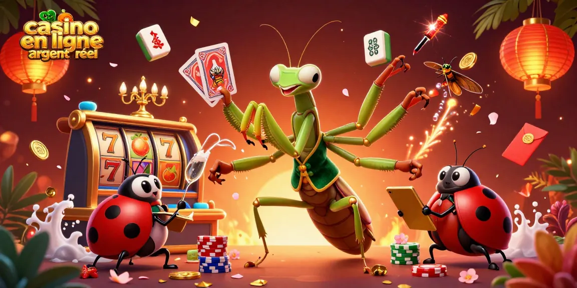 Découvrez un salon de jeu animé avec casino en ligne argent réel, mettant en scène des personnages de casino 3D.