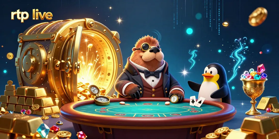 Engage with rtp live gaming at an underwater poker table featuring whimsical characters.