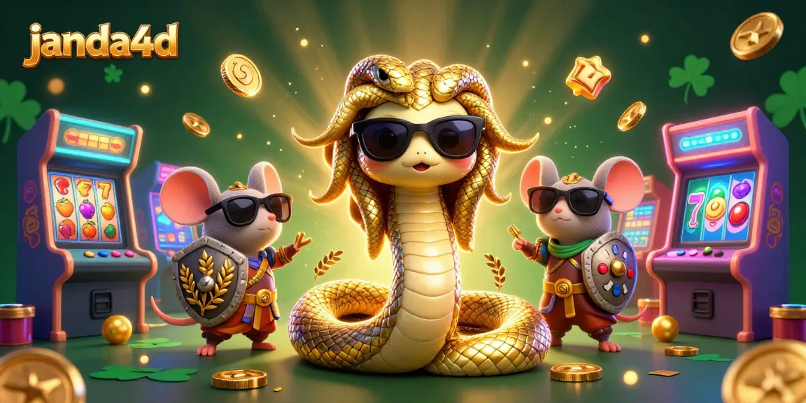 Permainan slot janda4d menampilkan Medusa imut dan pahlawan mouse bertahan dalam dunia kasino 3D.