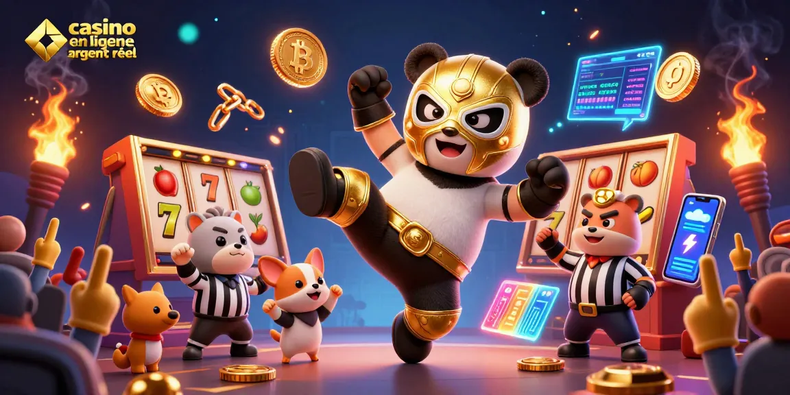 Pariez dans un casino en ligne argent réel avec des personnages animés et des éléments de machines à sous