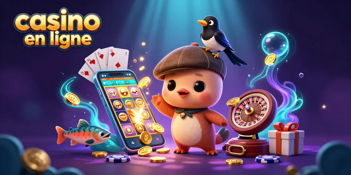 Jouez et gagnez au casino en ligne avec des jeux de machines à sous et un dragon sous-marin charmant.