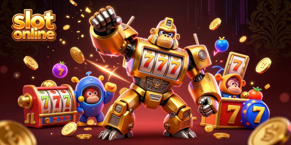Slot online menjadi lebih menarik dengan ilustrasi 3D penuh warna yang menampilkan karakter unik dan simbol kemenangan.