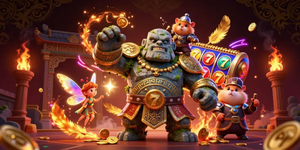 Menangkan jackpot besar dengan slot terbaru dan karakter permainan ajaib yang penuh detail.
