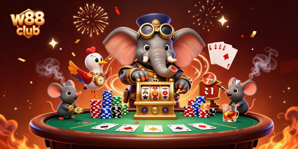 Người chơi w88 club tận hưởng những trò chơi sòng bài với không gian hoành tráng và thú vị.