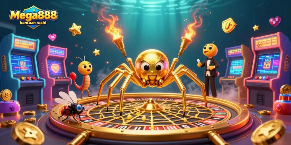 Experience the excitement of mega888 bantuan rasmi with a dynamic 3D casino scene.