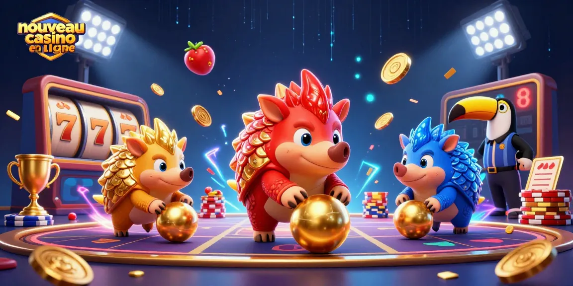 Révélez vos gains au nouveau casino en ligne avec des pangolins rivaux en bataille !
