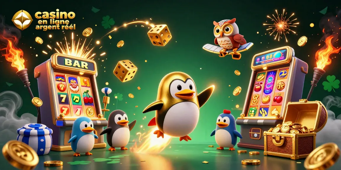 Gagnez gros avec le casino en ligne argent réel et découvrez des machines à sous éblouissantes!