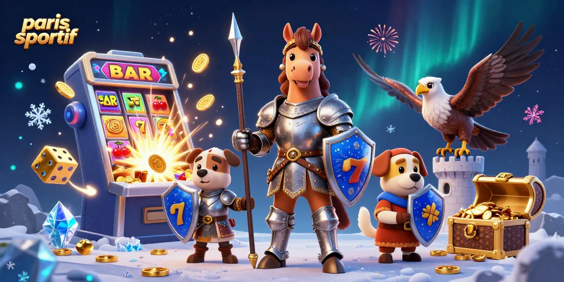 Profitez des paris sportifs avec des personnages animés et une machine à sous éclatante