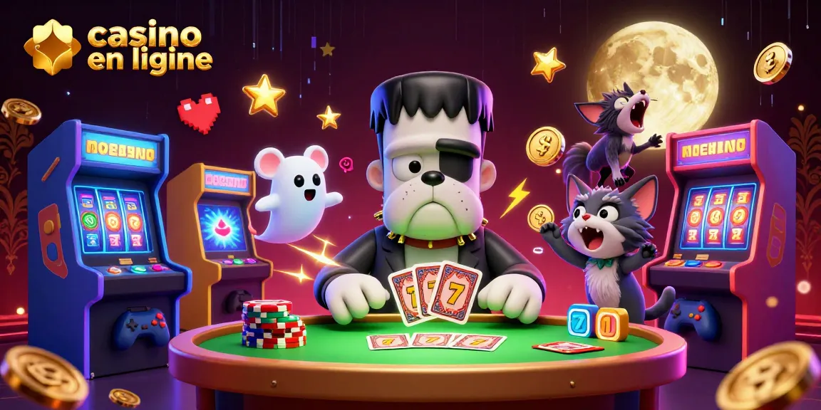 Plongez dans l'univers du casino en ligne avec des cartes distribuées et ambiance animée.