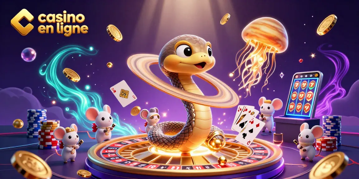 Pariez sur le casino en ligne avec des astronautes et un serpent de Saturne en jeu