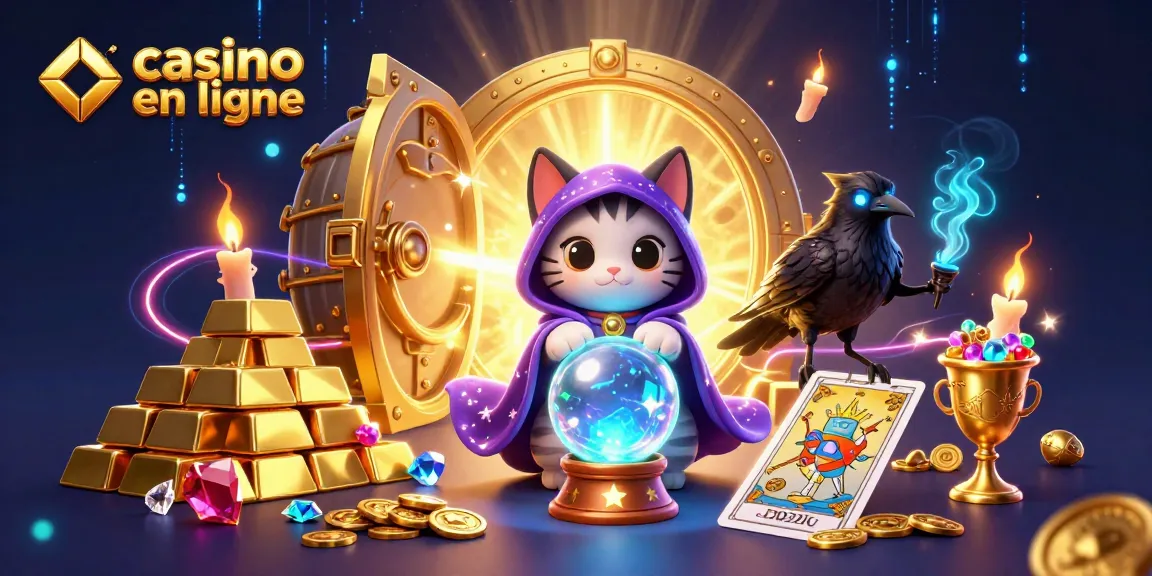 Le casino en ligne offre une aventure immersive avec des personnages mystiques, des trésors et des effets lumineux.