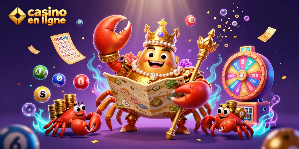 Découvrez des jeux de casino en ligne palpitants avec un crabe empereur et ses serviteurs.