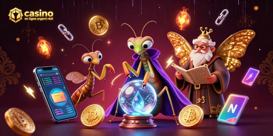 Jouez au casino en ligne argent réel avec une scène mystique captivante incluse.