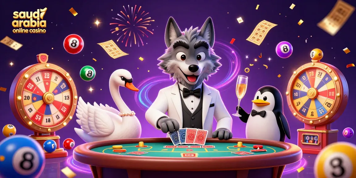 Experience the thrill of saudi arabia online casino with a vibrant celebration of luck and gaming excitement.