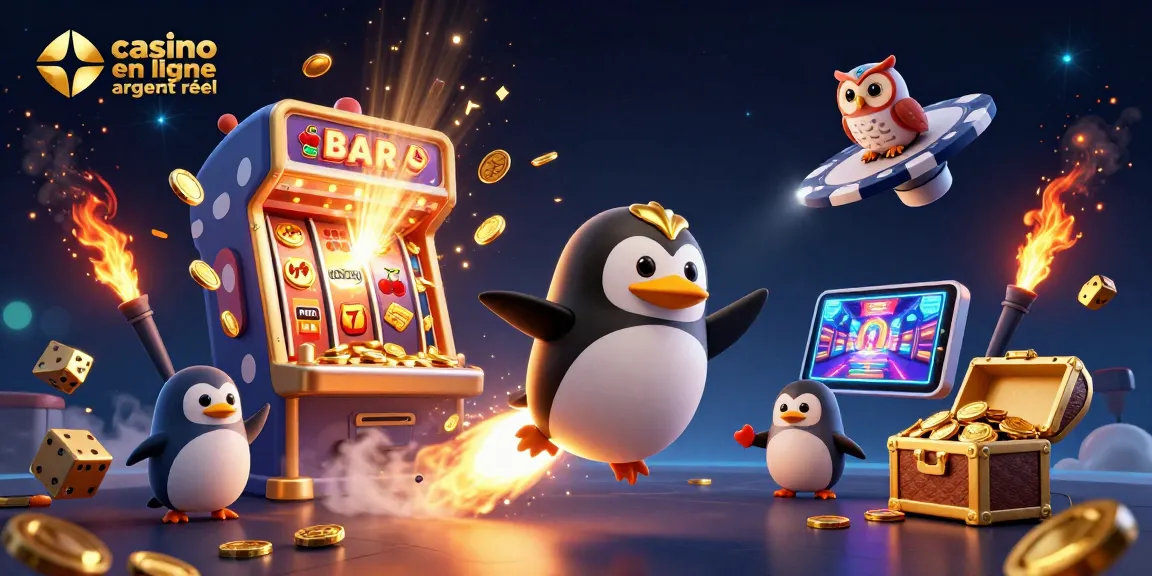 Casino en ligne argent réel - Illustrer une aventure ludique dans un univers de jeu