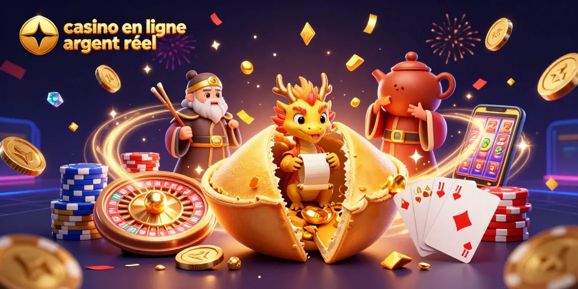 Plongez dans l'univers du casino en ligne argent réel avec cette illustration dynamique riche en détails.