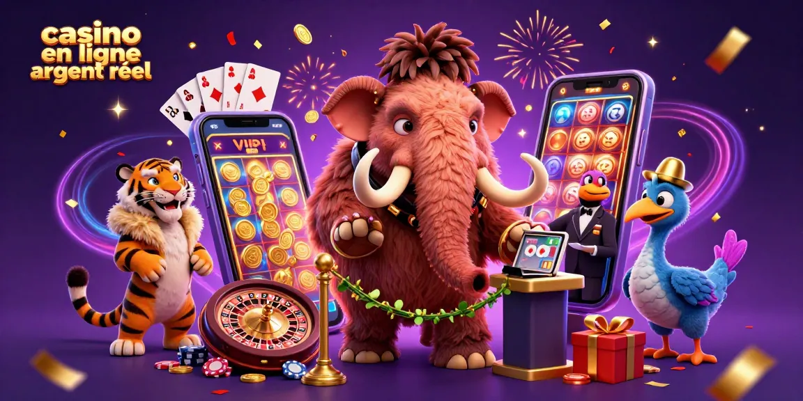 Venez découvrir l'univers du casino en ligne argent réel avec notre bouncer mamouth et ses invités incroyables.
